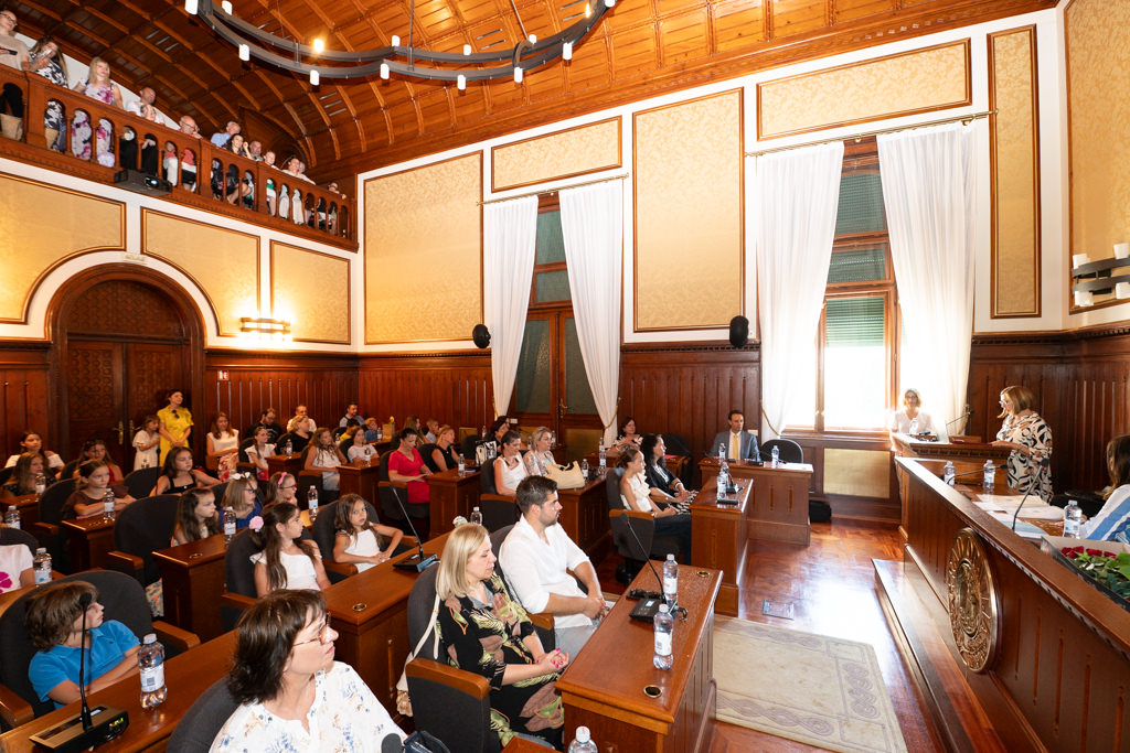 Foto Luigi Opatija, Grad Opatija, OŠ Opatija, Prijem nagrađeni