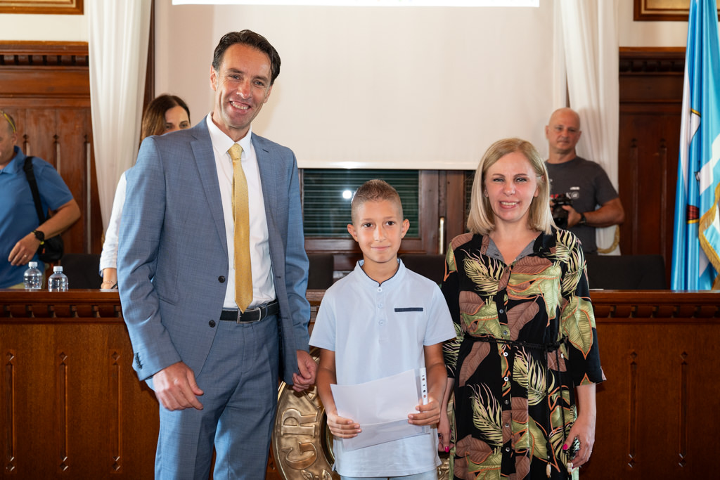 Foto Luigi Opatija, Grad Opatija, OŠ Opatija, Prijem nagrađeni