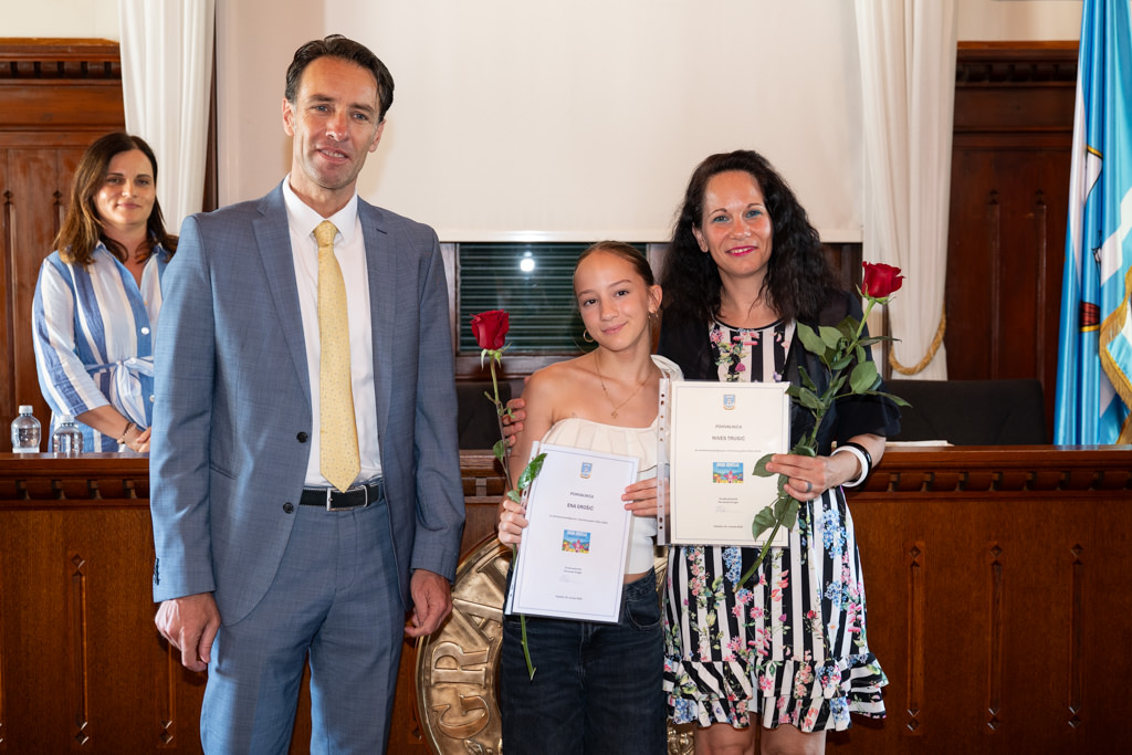 Foto Luigi Opatija, Grad Opatija, OŠ Opatija, Prijem nagrađeni