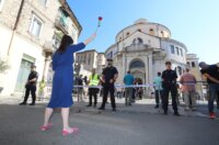 Rijeka: Performans Tiha misa umjetnice Arijane Leki?-Fridrih