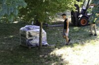 Počelo postavljanje opreme za koncert Marka Perkovića Thopmsona u Sinju