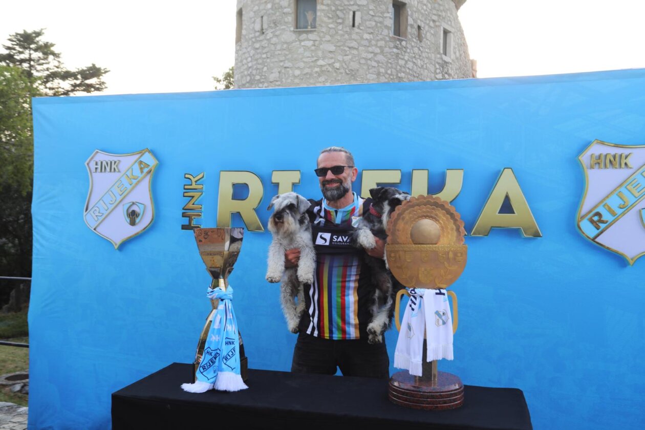 Rijeka: Predstavljanje novih dresova nogometaša Rijeke
