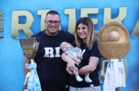 Rijeka: Predstavljanje novih dresova nogometaša Rijeke