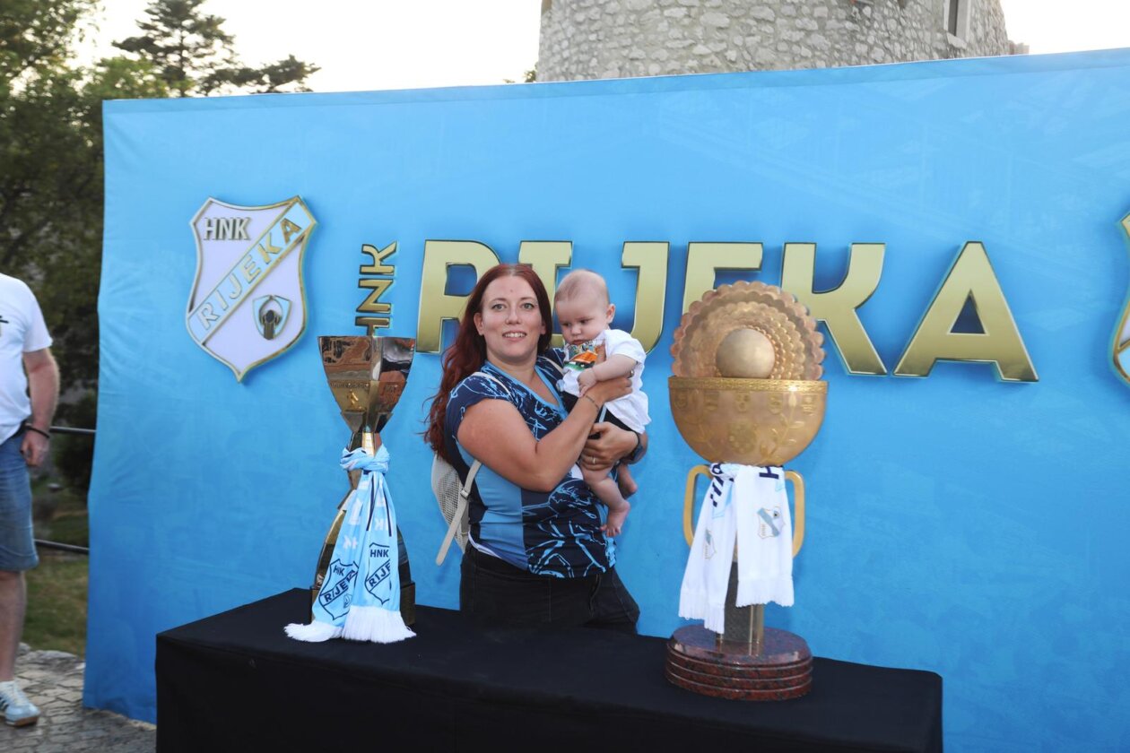 Rijeka: Predstavljanje novih dresova nogometaša Rijeke