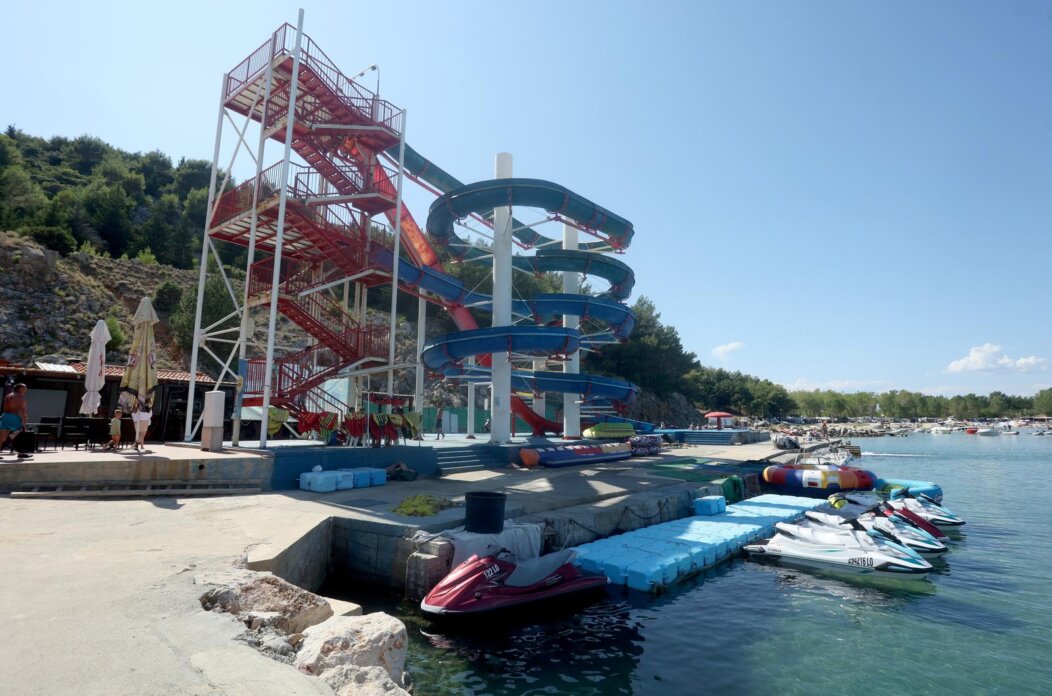 Tobogani u mjestu Lopar na otoku Rabu, mjesto gdje je poginula djevojčica