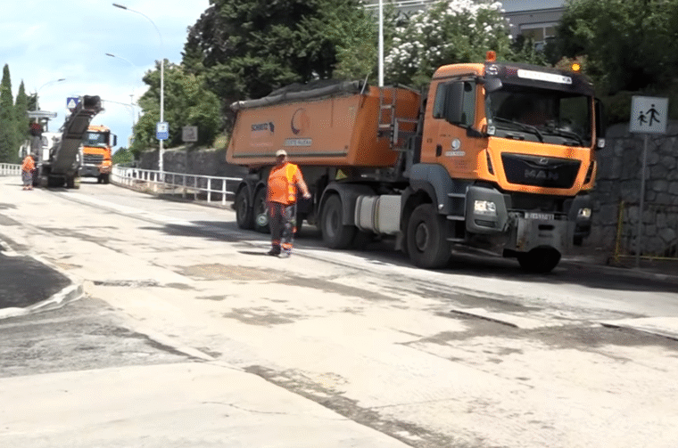 asfalt franje belulovića kanal ri