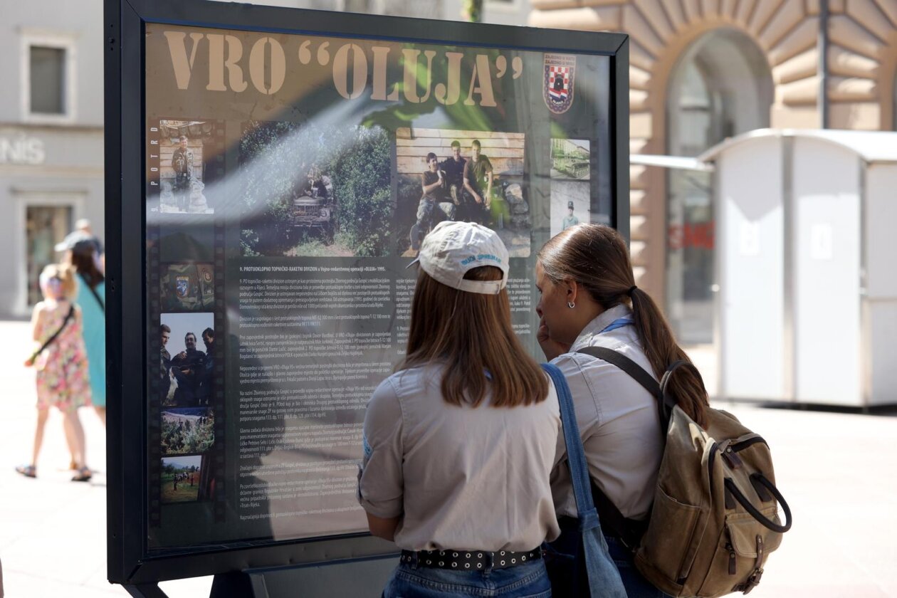 Rijeka: Na Korzu postavljena izložba povodom obljetnice Oluje Rijeka: Na Korzu postavljena izložba povodom obljetnice Oluje