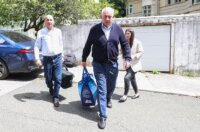 Zagreb: Dolazak Ive Sanadera u obiteljsku kuću nakon izlaska iz zatvora