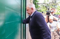 Zagreb: Dolazak Ive Sanadera u obiteljsku kuću nakon izlaska iz zatvora