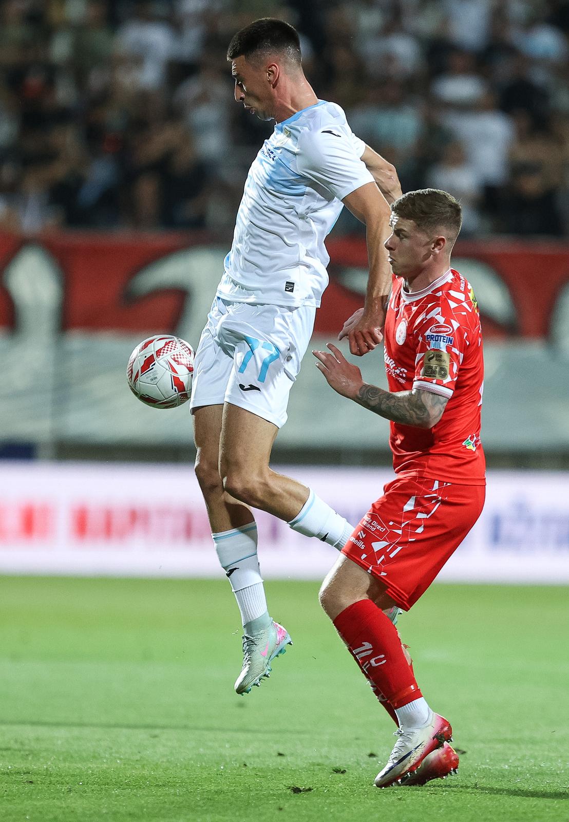 Susret Rijeke i Shelbournea u prvoj utakmici trećeg pretkola za ulazak u Europsku ligu Susret Rijeke i Shelbournea u prvoj utakmici trećeg pretkola za ulazak u Europsku ligu