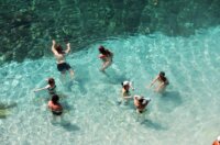 Rijeka: Kupači na gradskoj plaži Sablićevo