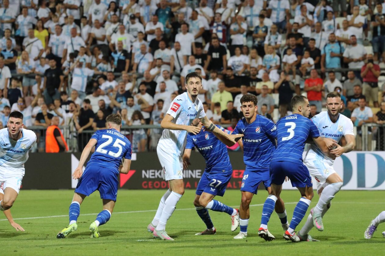 Rijeka: HNK Rijeka i GNK Dinamo u utakmici trećeg kola Prve HNL Rijeka: HNK Rijeka i GNK Dinamo u utakmici trećeg kola Prve HNL