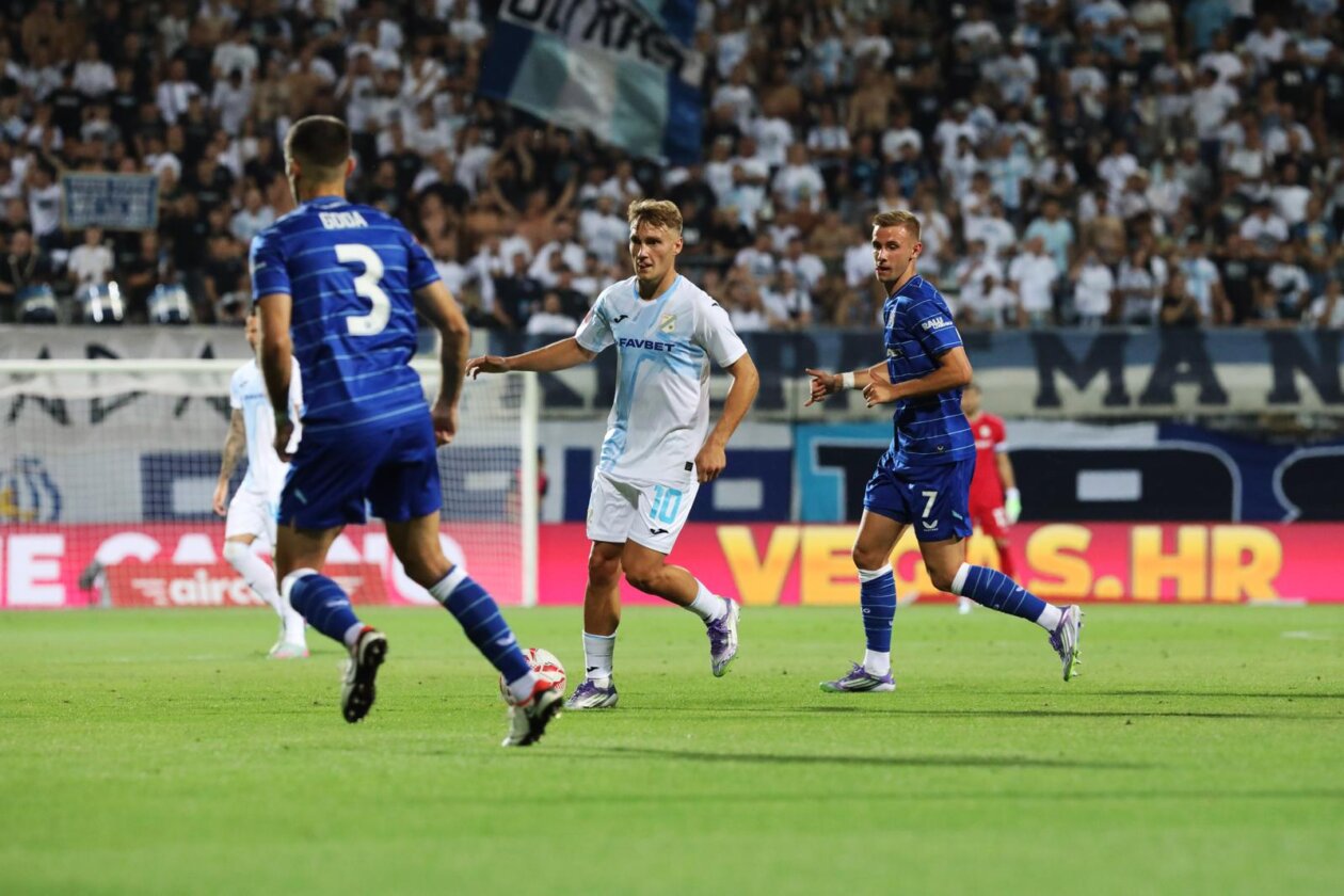 Rijeka: HNK Rijeka i GNK Dinamo u utakmici trećeg kola Prve HNL Rijeka: HNK Rijeka i GNK Dinamo u utakmici trećeg kola Prve HNL