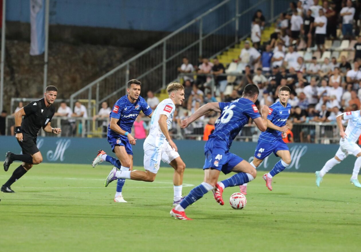 Rijeka: HNK Rijeka i GNK Dinamo u utakmici trećeg kola Prve HNL Rijeka: HNK Rijeka i GNK Dinamo u utakmici trećeg kola Prve HNL