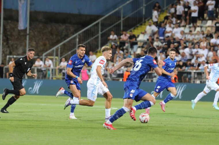 Rijeka: HNK Rijeka i GNK Dinamo u utakmici trećeg kola Prve HNL