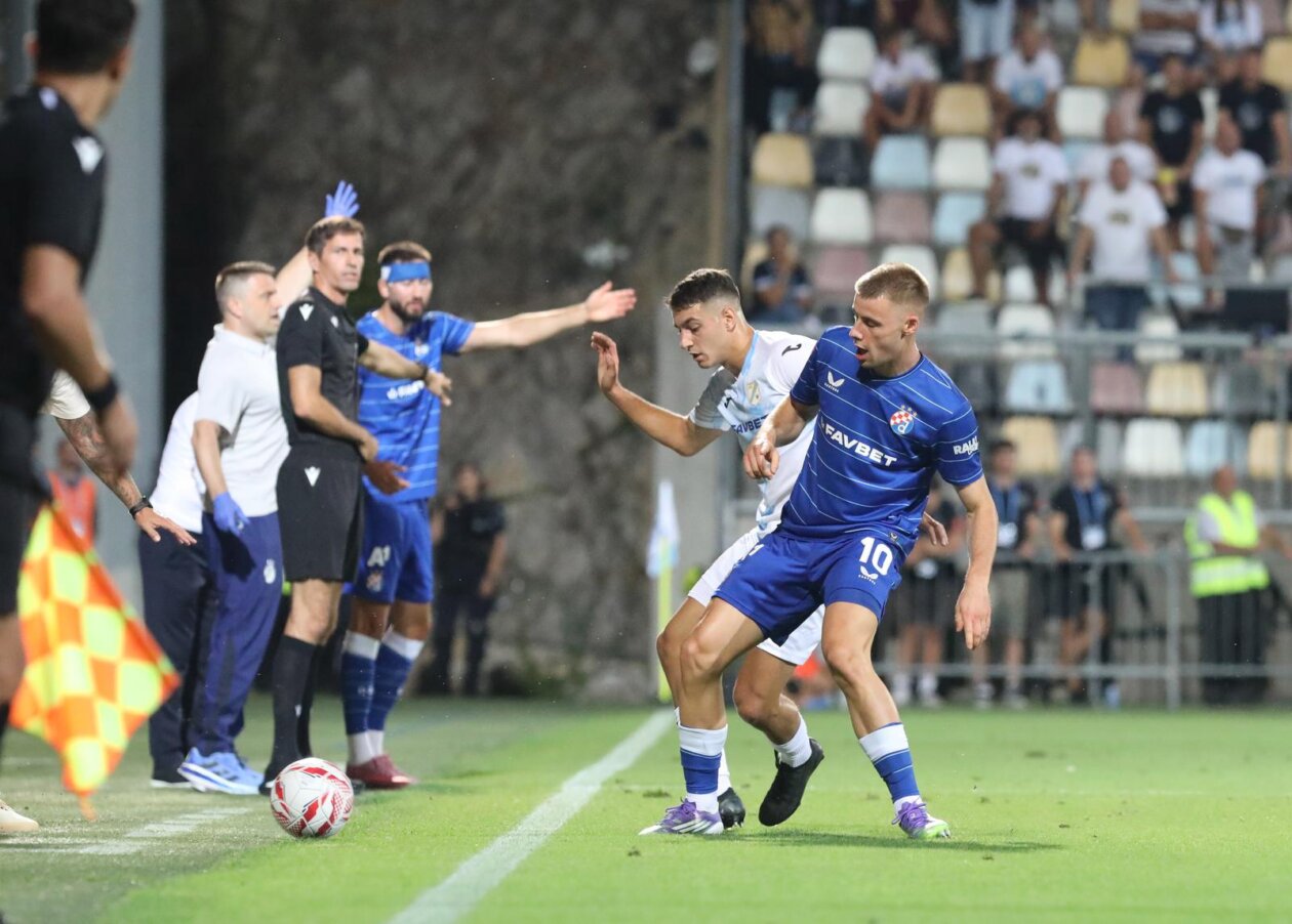 Rijeka: HNK Rijeka i GNK Dinamo u utakmici trećeg kola Prve HNL Rijeka: HNK Rijeka i GNK Dinamo u utakmici trećeg kola Prve HNL