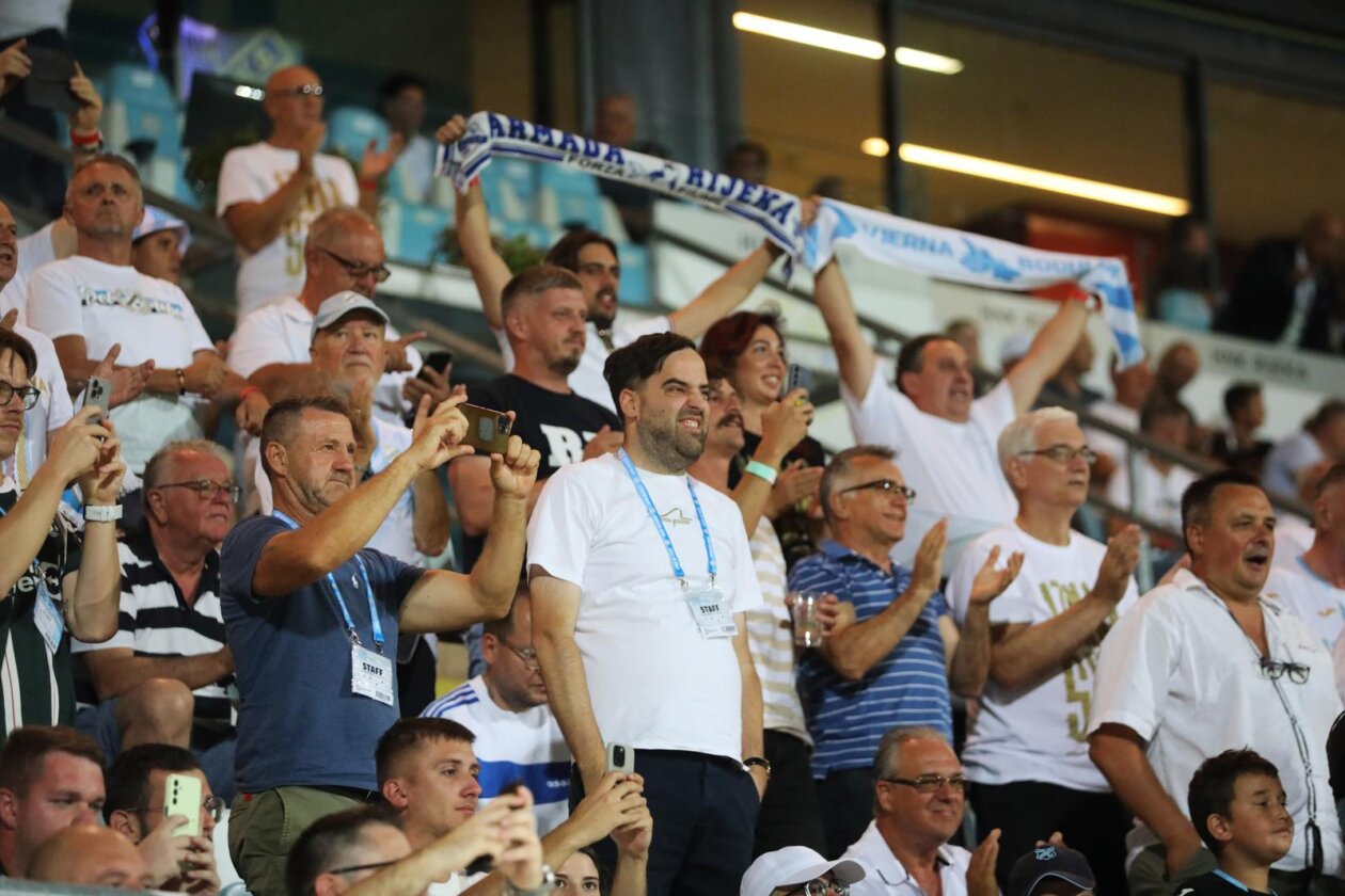 Rijeka: HNK Rijeka i GNK Dinamo u utakmici trećeg kola Prve HNL Rijeka: HNK Rijeka i GNK Dinamo u utakmici trećeg kola Prve HNL