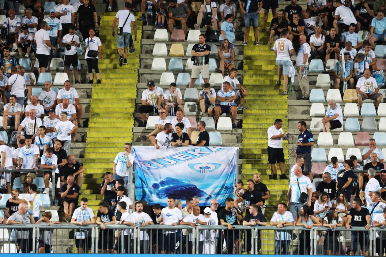 Rijeka: HNK Rijeka i GNK Dinamo u utakmici trećeg kola Prve HNL Rijeka: HNK Rijeka i GNK Dinamo u utakmici trećeg kola Prve HNL