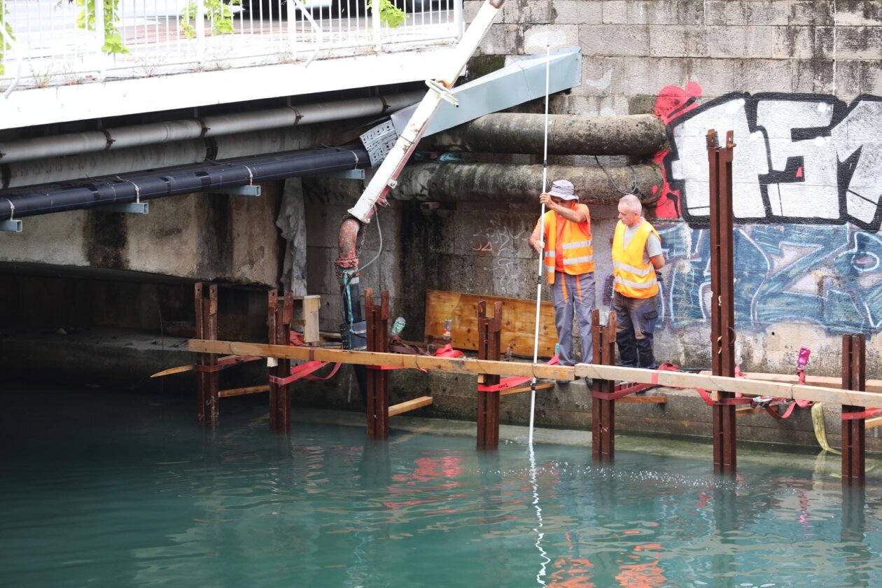 Rijeka: Sanacija obalnih zidova rijeke Rječine