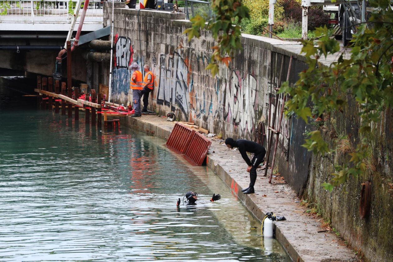Rijeka: Sanacija obalnih zidova rijeke Rječine