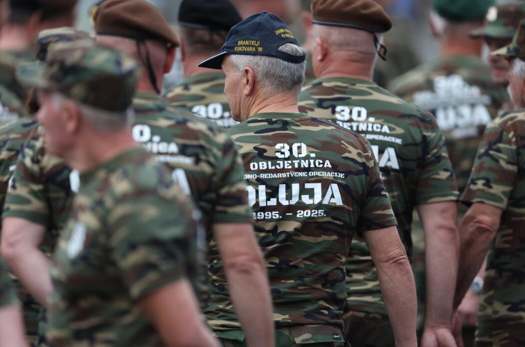 Zagreb: Okupljanje vojske u Vukovarskoj ulici uoči generalne probe svečanog vojnog mimohoda