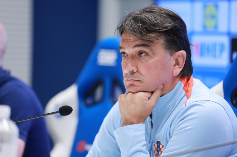 Osijek: Konferencija za medije hrvatske nogometne reprezentacije