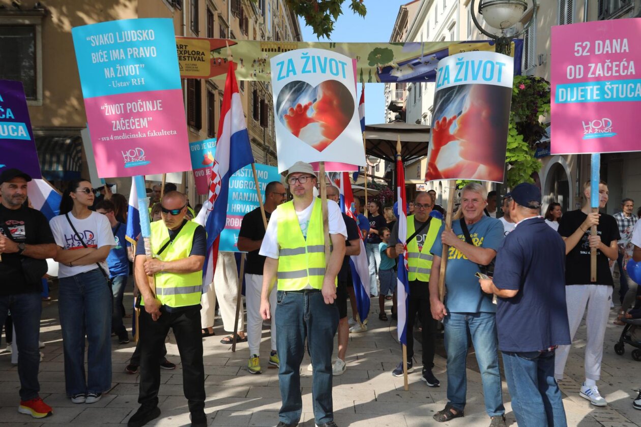 Rijeka: Hod za život na riječkim ulicama