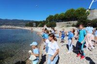 Rijeka: Akcija čišćenja plaže Ploče kojoj se pridružila gradonačelnica Rinčić Rijeka: Akcija čišćenja plaže Ploče kojoj se pridružila gradonačelnica Rinčić
