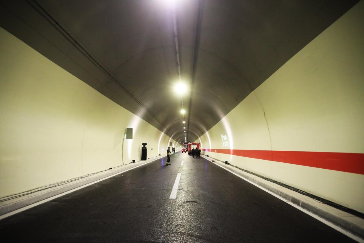 Rijeka: Premijer Andrej Plenković na svečanom puštanju u rad tunela Učka Rijeka: Premijer Andrej Plenković na svečanom puštanju u rad tunela Učka