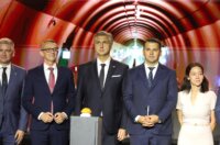 Rijeka: Premijer Andrej Plenković na svečanom puštanju u rad tunela Učka Rijeka: Premijer Andrej Plenković na svečanom puštanju u rad tunela Učka