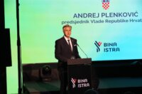Rijeka: Premijer Andrej Plenković na svečanom puštanju u rad tunela Učka Rijeka: Premijer Andrej Plenković na svečanom puštanju u rad tunela Učka
