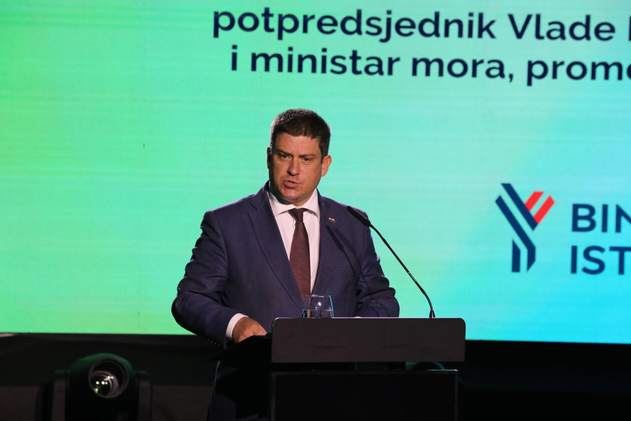 Rijeka: Premijer Andrej Plenković na svečanom puštanju u rad tunela Učka Rijeka: Premijer Andrej Plenković na svečanom puštanju u rad tunela Učka