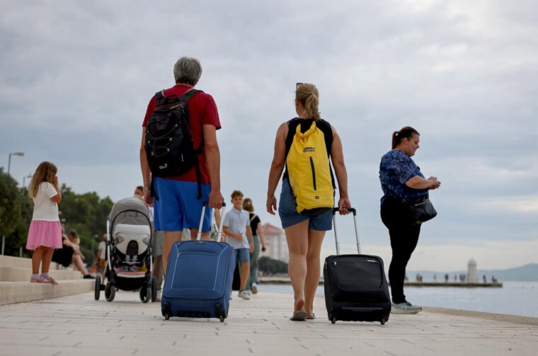 Zadar: Subotnje prijepodne u centru grada