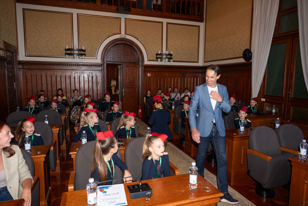 Foto Luigi Opatija, Grad Opatija, Prijem nagrađenih mažoretkin