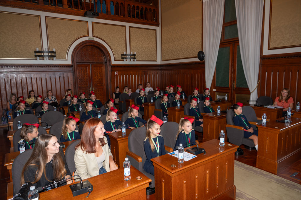 Foto Luigi Opatija, Grad Opatija, Prijem nagrađenih mažoretkin