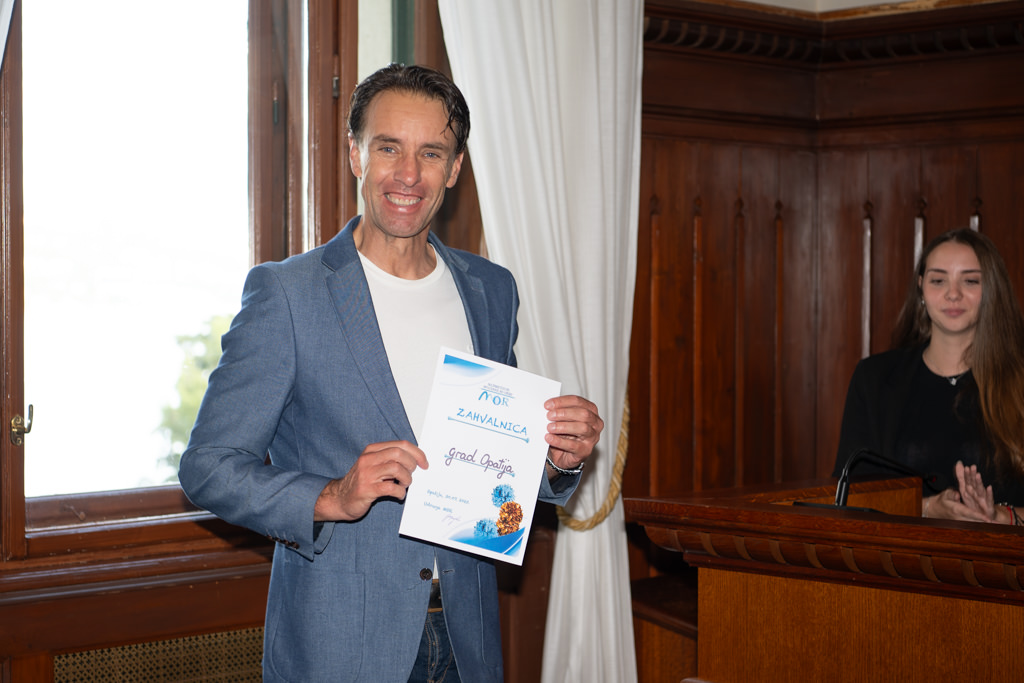 Foto Luigi Opatija, Grad Opatija, Prijem nagrađenih mažoretkin