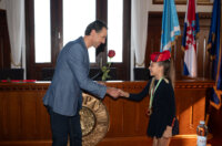 Foto Luigi Opatija, Grad Opatija, Prijem nagrađenih mažoretkin