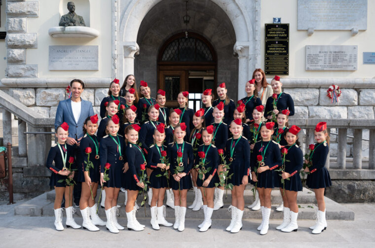 Foto Luigi Opatija, Grad Opatija, Prijem nagrađenih mažoretkin
