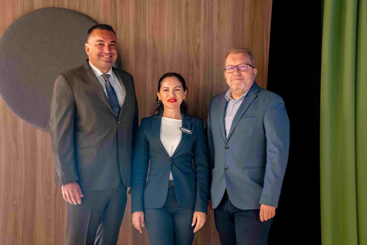 Marin Lazarić Tatjana Glamatović i Damir Paparić