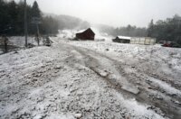 Prvi ovosezonski snijeg pao je na Platku Prvi ovosezonski snijeg pao je na Platku