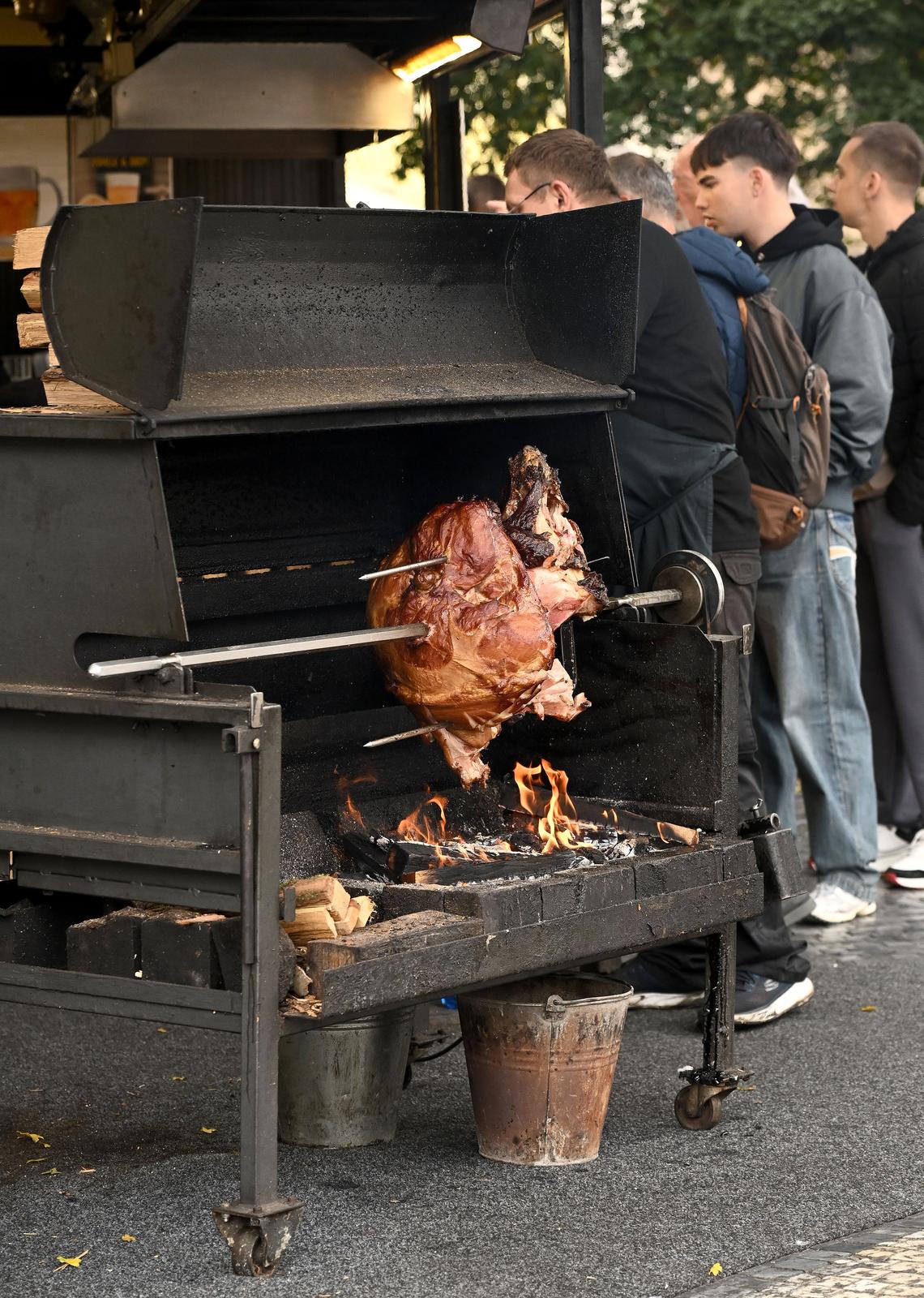 Prag: Hrvatski navijači u gradu