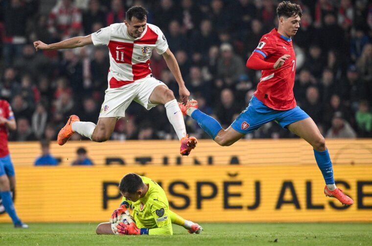 Susret Češke i Hrvatske u kvalifikacijama za FIFA Svjetsko prvenstvo