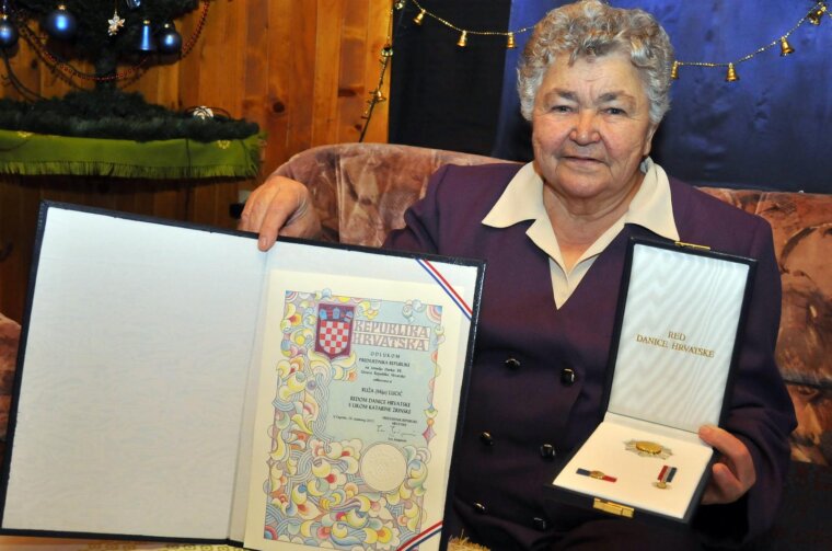 Preminula Rua Luci?, hrvatska Majka hrabrost ?ijih devet sinova je sudjelovalo u Domovinskom ratu (arhiva)