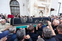 Sarajevo: Dženaza za Halida Bešlića u Gazi Husrev-begovoj džamiji