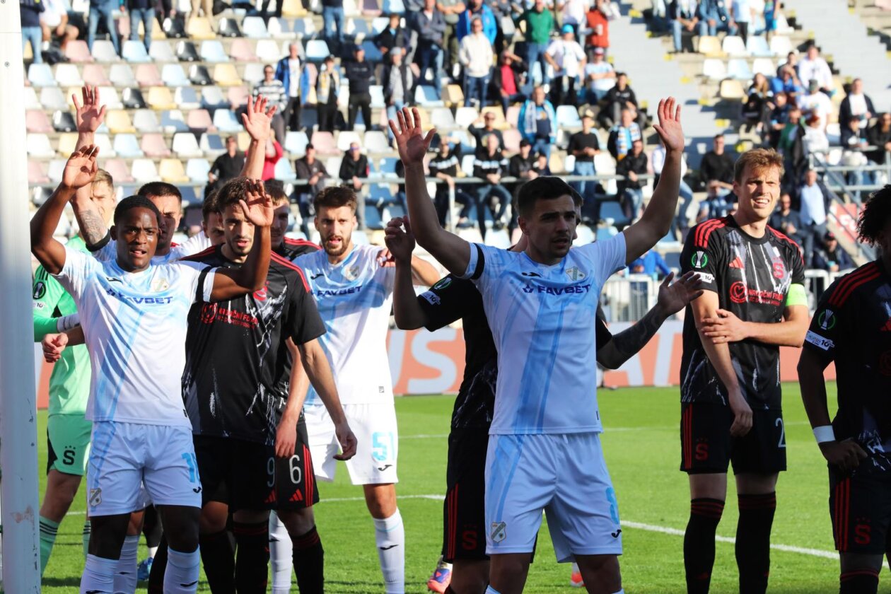 Rijeka: Utakmica Konferncijske lige između Rijeke i Sparte