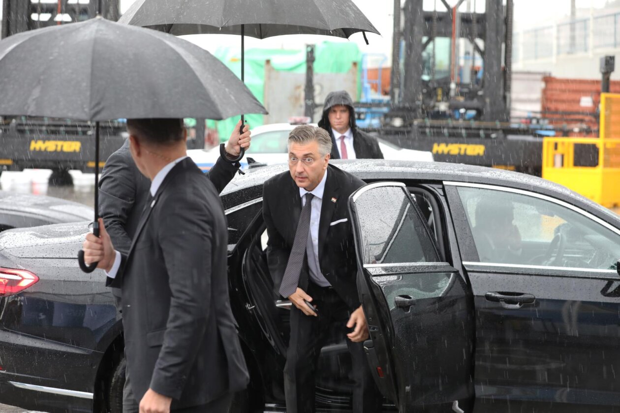 Rijeka: Otvorenje Rijeka Gatewaja kojem je nazočio premijer Andrej Plenković