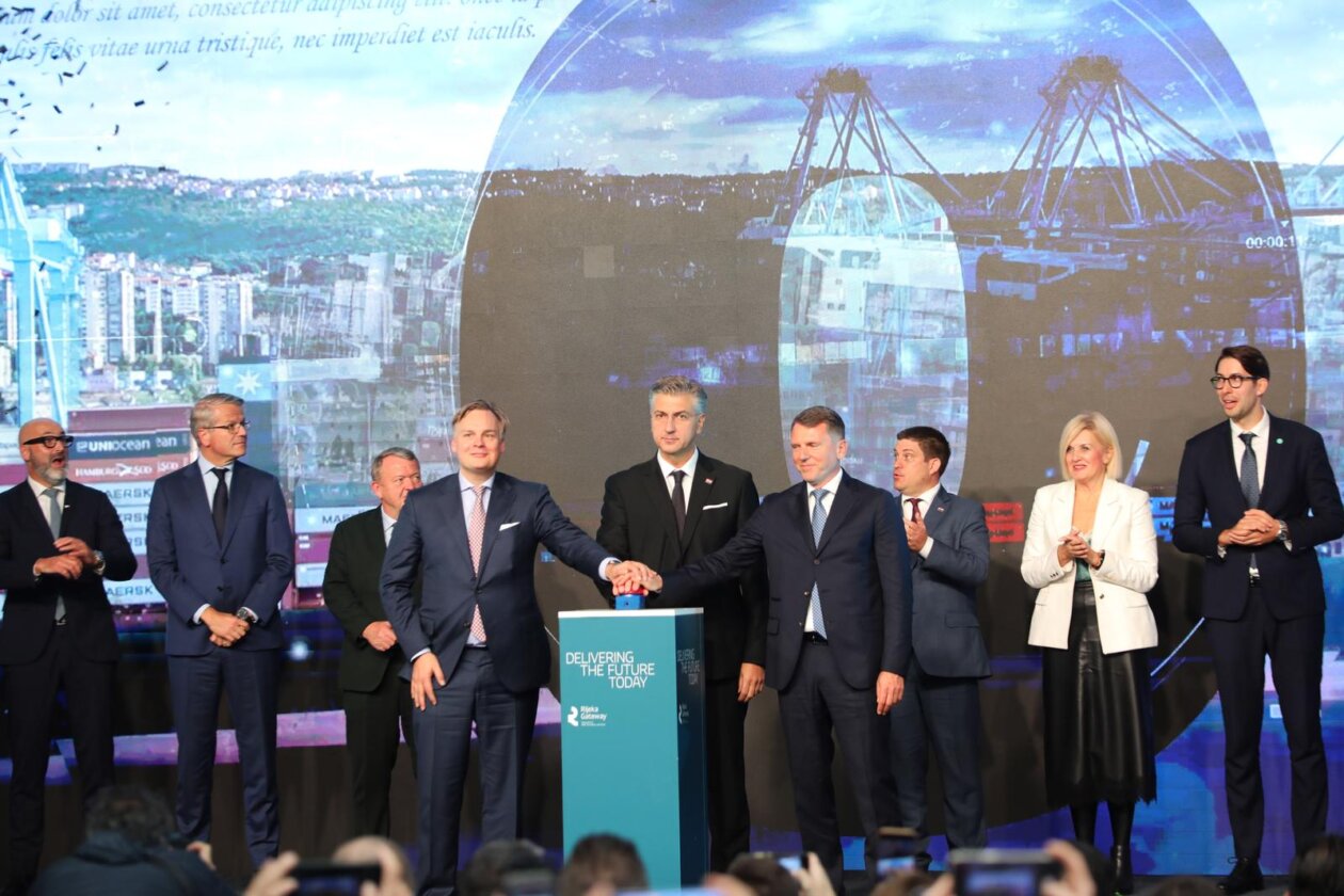 Rijeka: Otvorenje Rijeka Gatewaja kojem je nazočio premijer Andrej Plenković