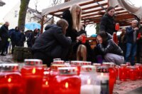 Novo Mesto: Suze i upaljene svijeće na mjestu na kojem je ubijen muškarac