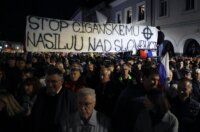 Novo Mesto: Građani pristižu na prosvjedni skup, održat će se i politički summit Novo Mesto: Građani pristižu na prosvjedni skup, održat će se i politički summit