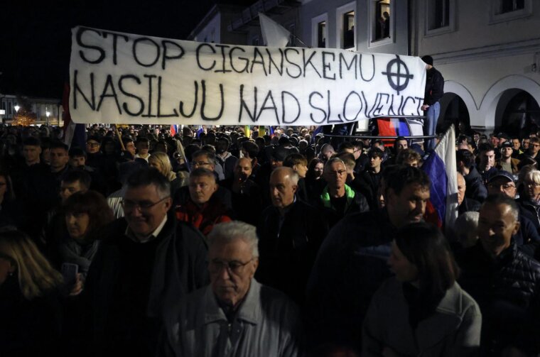 Novo Mesto: Građani pristižu na prosvjedni skup, održat će se i politički summit